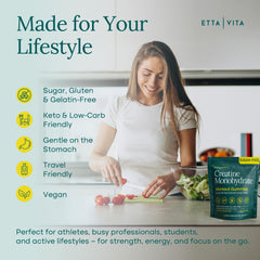 Etta Vita vegan gluten-free gelatin-free label on box