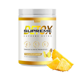 ETUIH Supreme Detox bottle pour shows pineapple fiber powder for daily cleansing