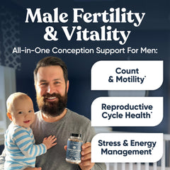 Eu Natural Conception for Him capsules ready for daily use