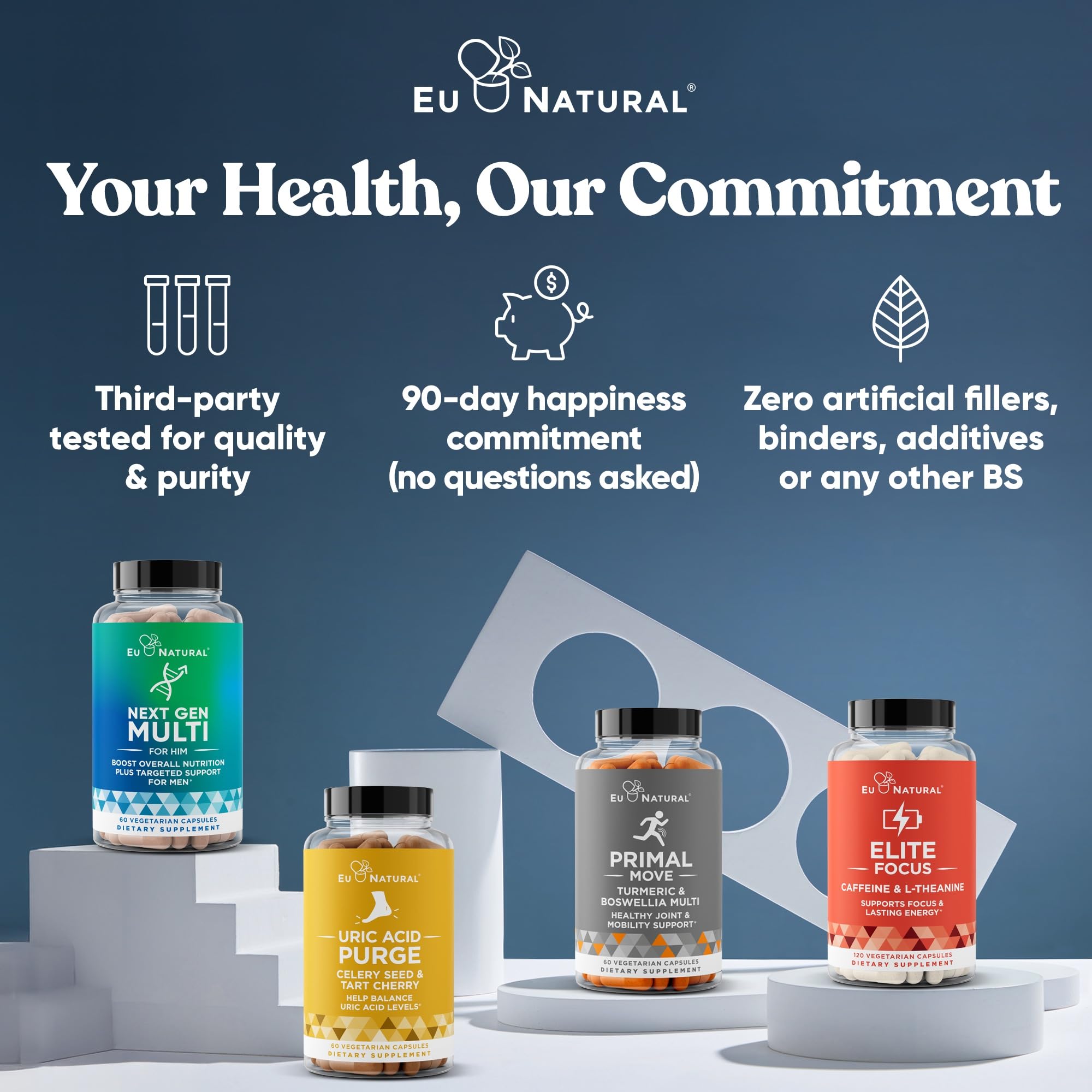 Eu Natural Conception for Him made in the USA badge