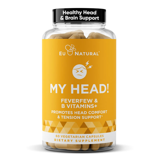 Eu Natural My Head bottle front view for daily head comfort support