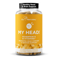 Eu Natural My Head bottle front view for daily head comfort support