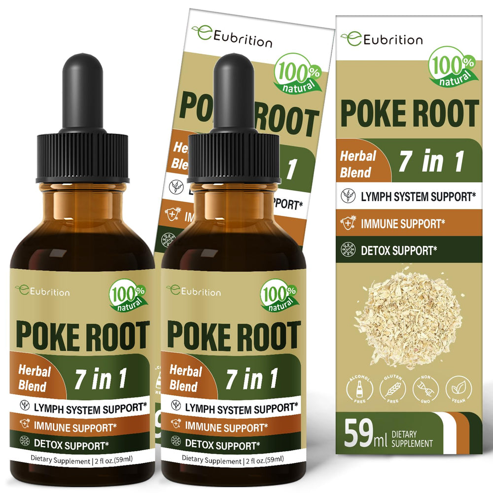 Eubrition Lymph System Drops bottle pour highlights easy dosing for lymph support