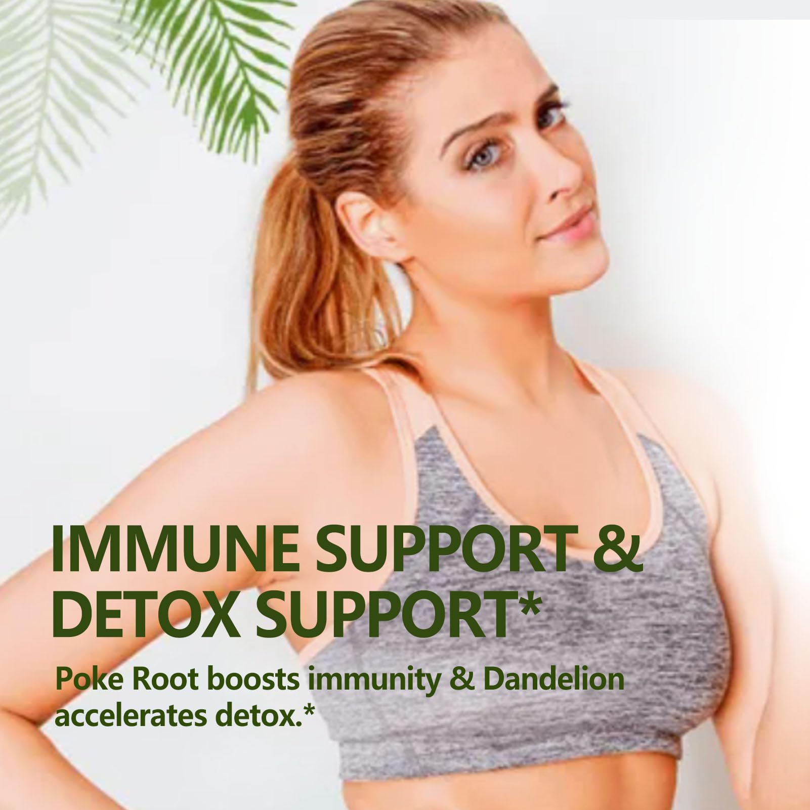 Label detail reveals 7-in-1 herbal formula for immune-friendly lymph care
