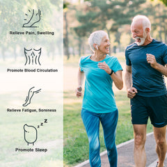 EULEYAW foot massager features graphene-enhanced footbed for better conductivity.