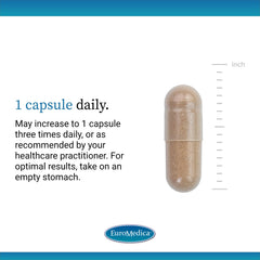 EuroMedica Ashwagandha Complex packaging box captured with premium herbal presentation.
