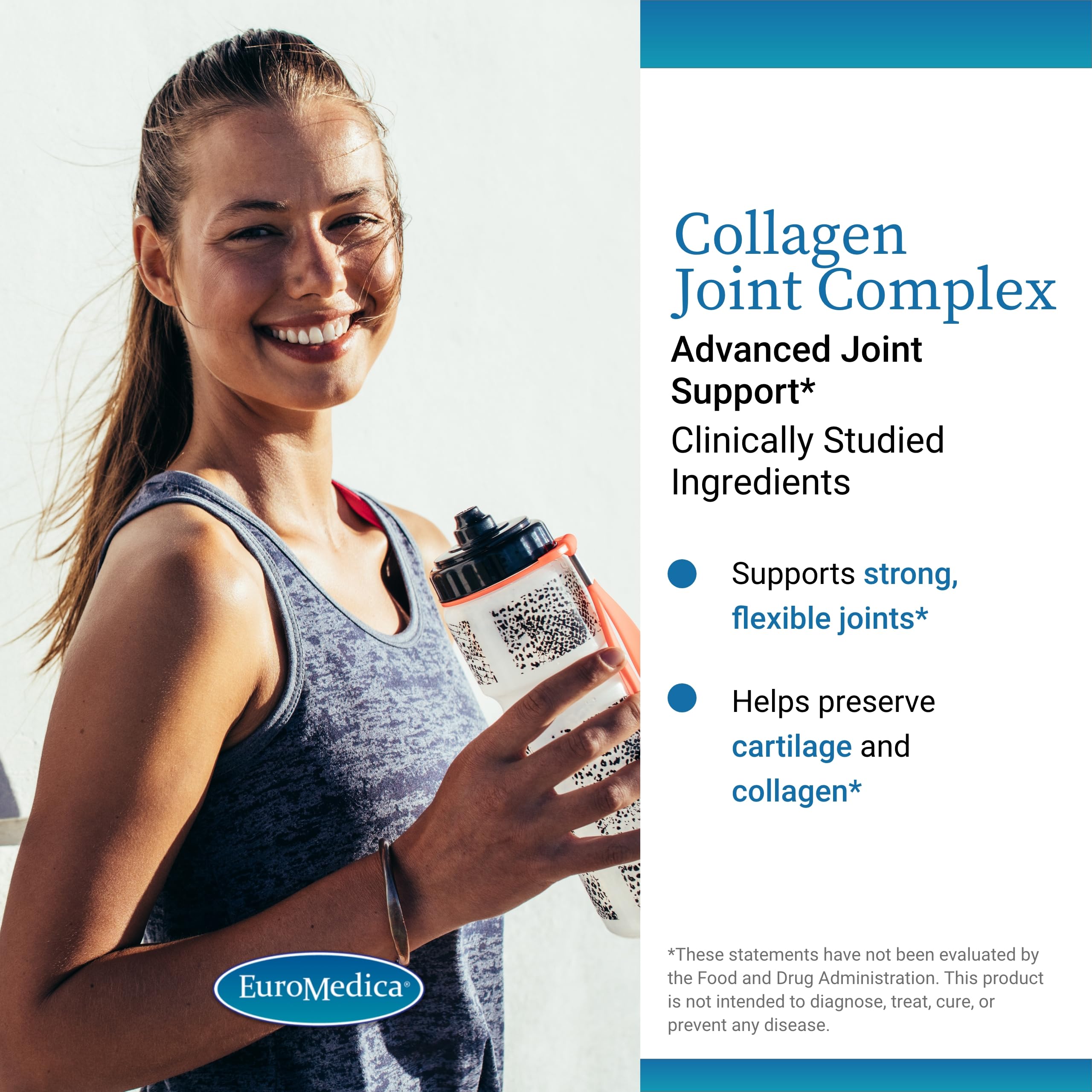 EuroMedica Boswellia Extract formula supports potential joint comfort.