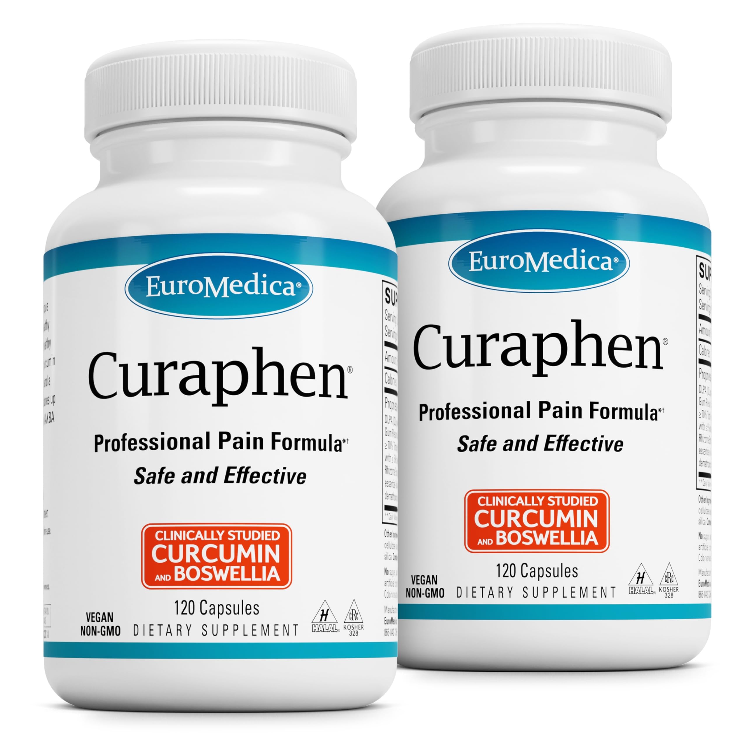 EuroMedica Curaphen bottle front showing packaging for circulation support