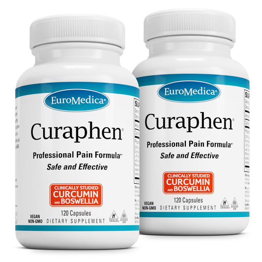 EuroMedica Curaphen bottle front showing packaging for circulation support