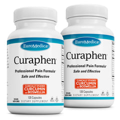 EuroMedica Curaphen bottle front showing packaging for circulation support