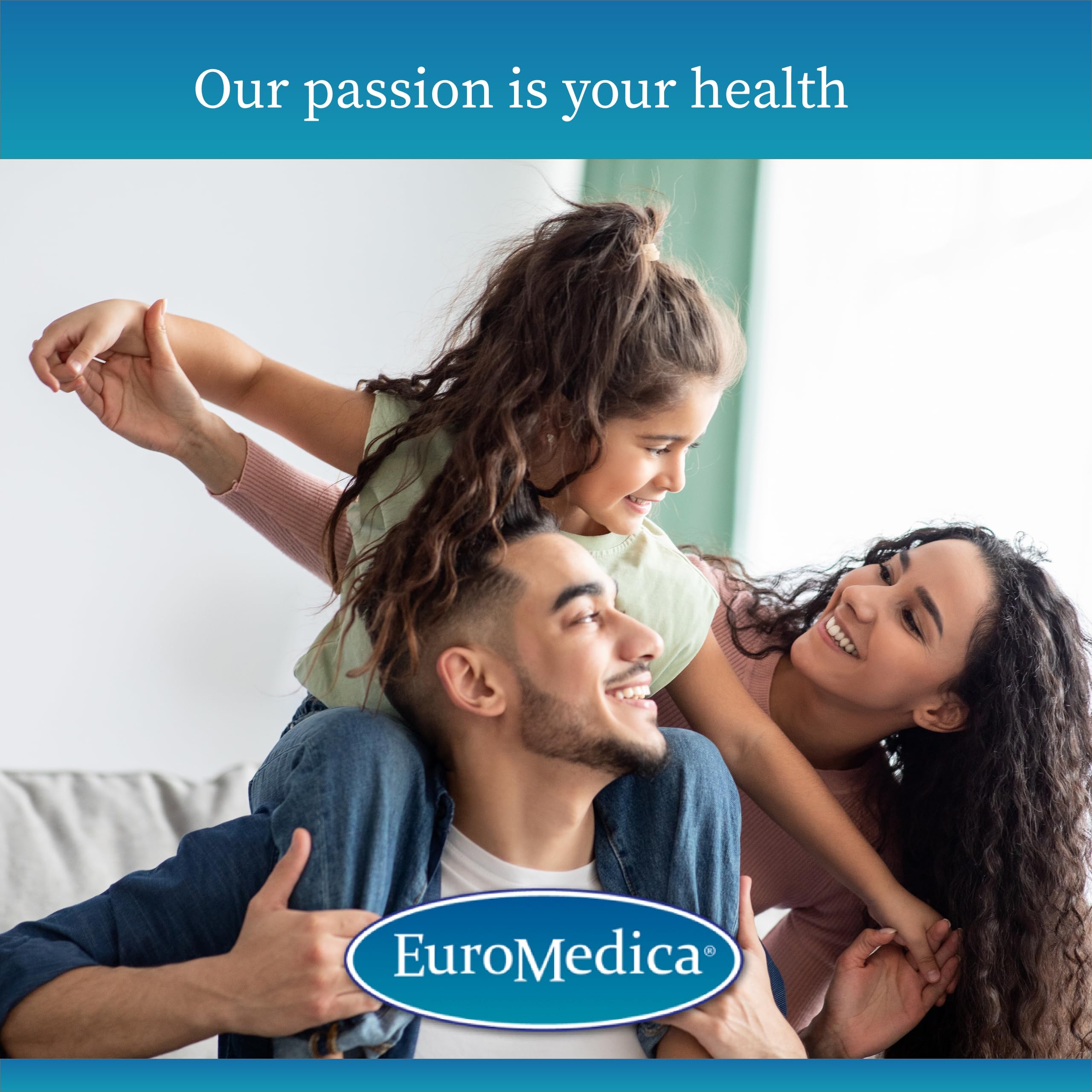 EuroMedica daily-use routine with tablets ready to take