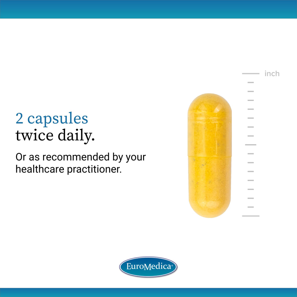 Label close-up showing boswellia and B vitamin ingredients