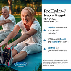 Closeup of EuroMedica ProHydra-7 softgel capsule