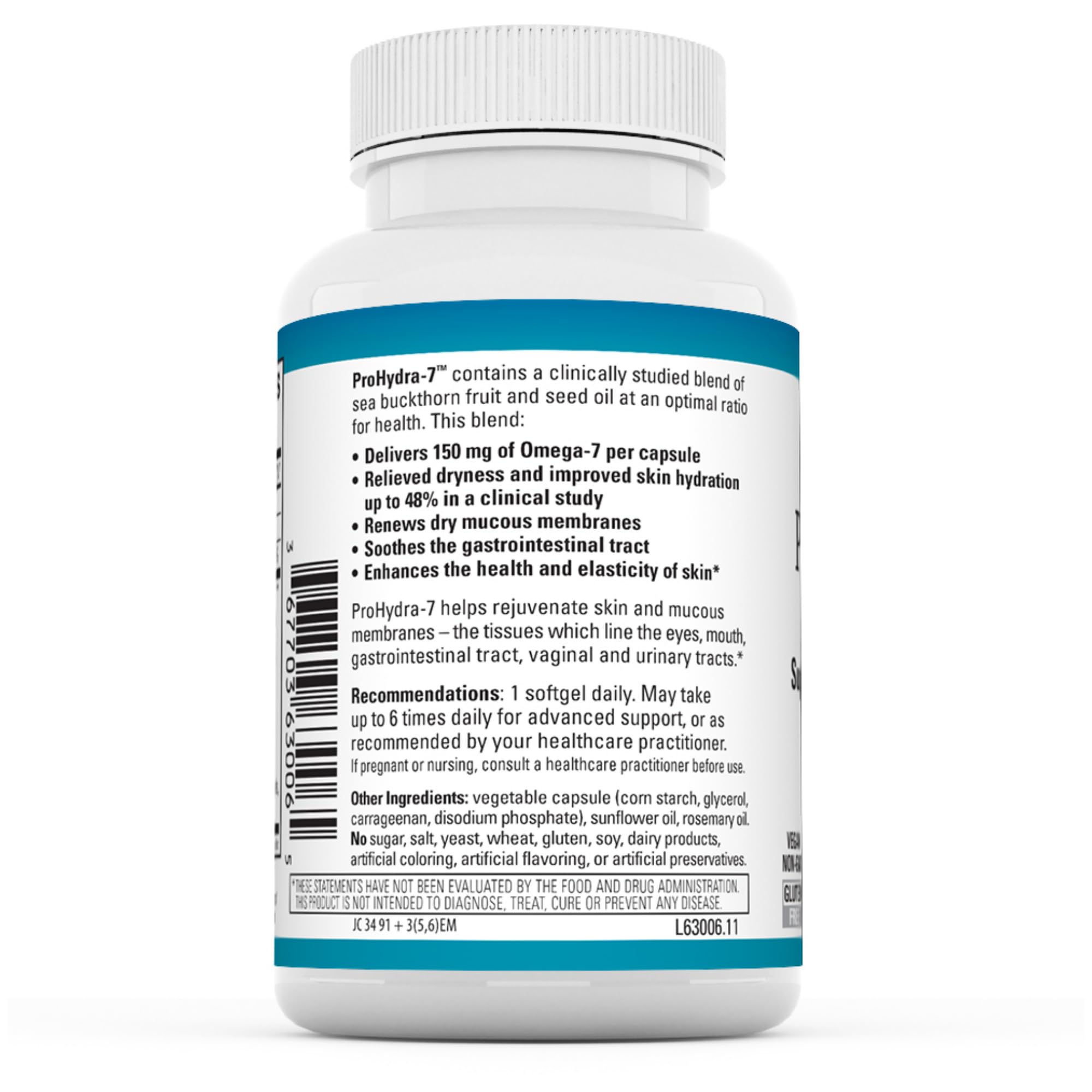 EuroMedica ProHydra-7 vegan-friendly seal illustration