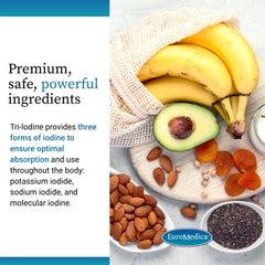 Kelp-derived iodine context behind EuroMedica Tri-Iodine ingredients.