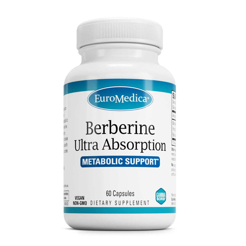 EuroMedica Ultra Absorption Brain Capsule: premium berberine delivery for daily cognitive support.