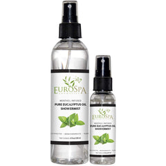 EuroSpa Aromatics Pure Eucalyptus ShowerMist 8oz bottle delivers spa-like aromatherapy at home