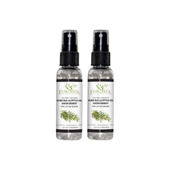 EuroSpa Aromatics ShowerMist bottle front with pure eucalyptus aroma for spa-like refresh