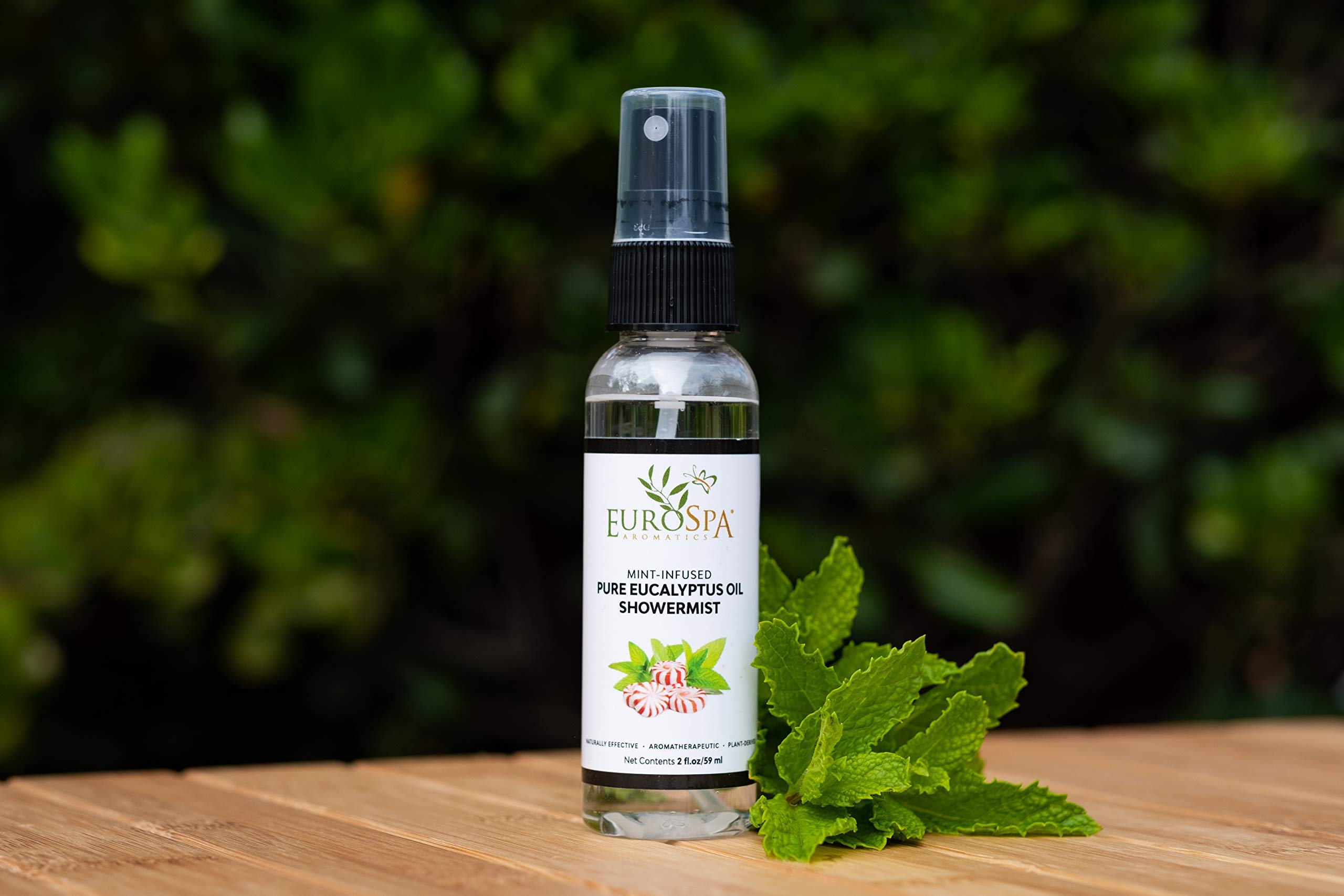 EuroSpa Aromatics steam room spray mist application enriching shower ambience