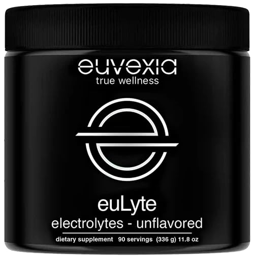 Euvexia euLyte bottle pour for quick, sugar-free hydration.