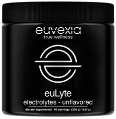 Euvexia euLyte bottle pour for quick, sugar-free hydration.