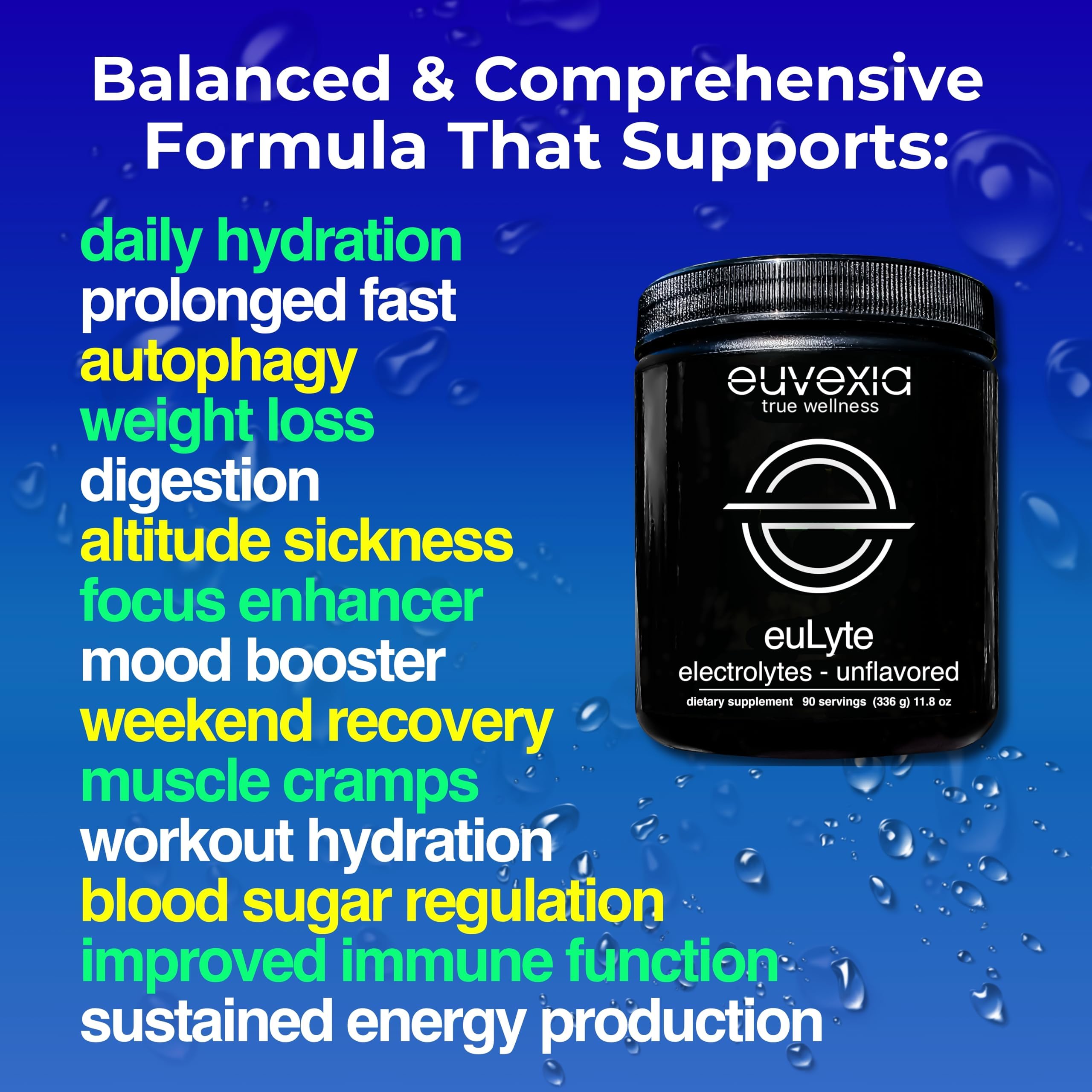 Family-friendly euLyte for daily wellness and hydration.