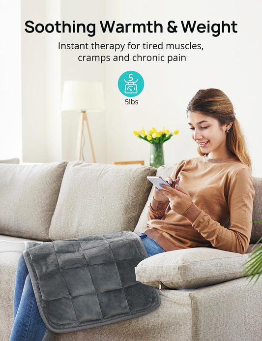Evajoy microplush king-size pad offers soft touch during use.