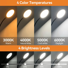 EVATEALE 3000K amber warm white creates cozy ambience