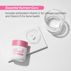 Ever Collagen Time supplement case open for on-the-go use.