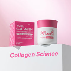 Ever Collagen Time tablets back view with nutrition details.