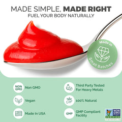 EverSmith Organics sea moss gel tea mixer adds subtle nutrient support