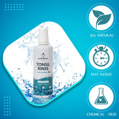 Everest Mouth Wash measuring cup ready for daily rinse.