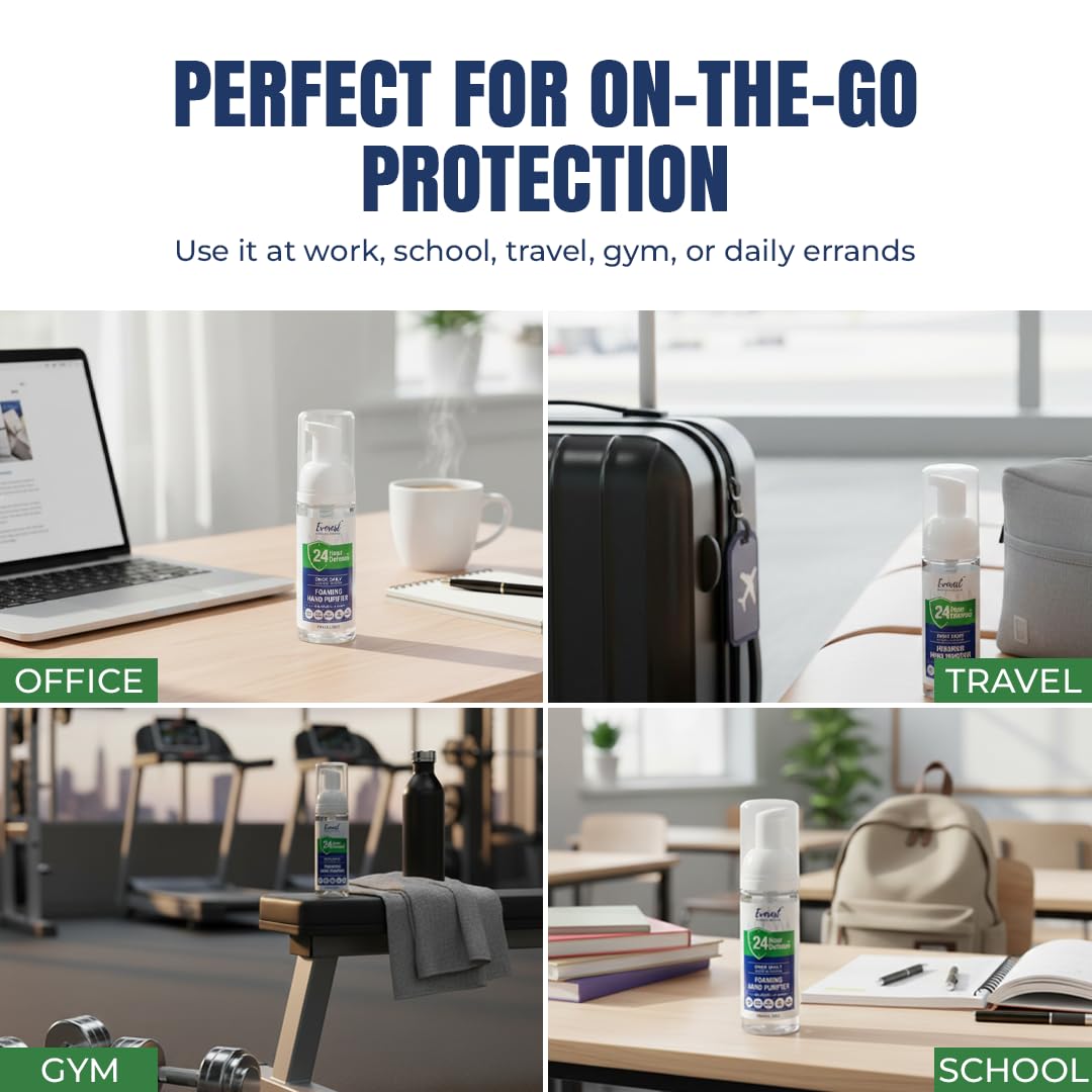 Everest travel-pack in bag demonstrating on-the-go protection.