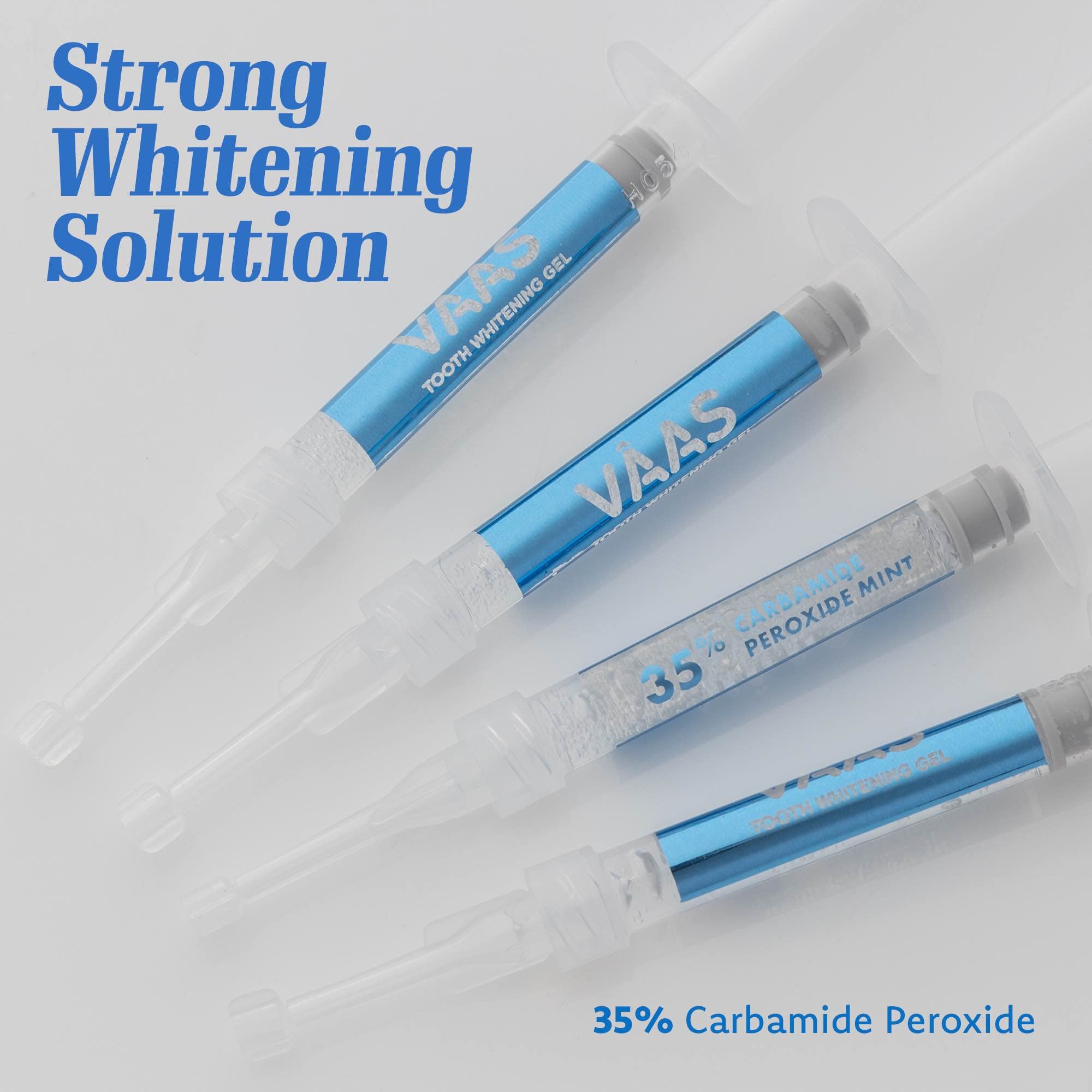 Everest VAAS potassium-nitrate whitening gel for tooth comfort