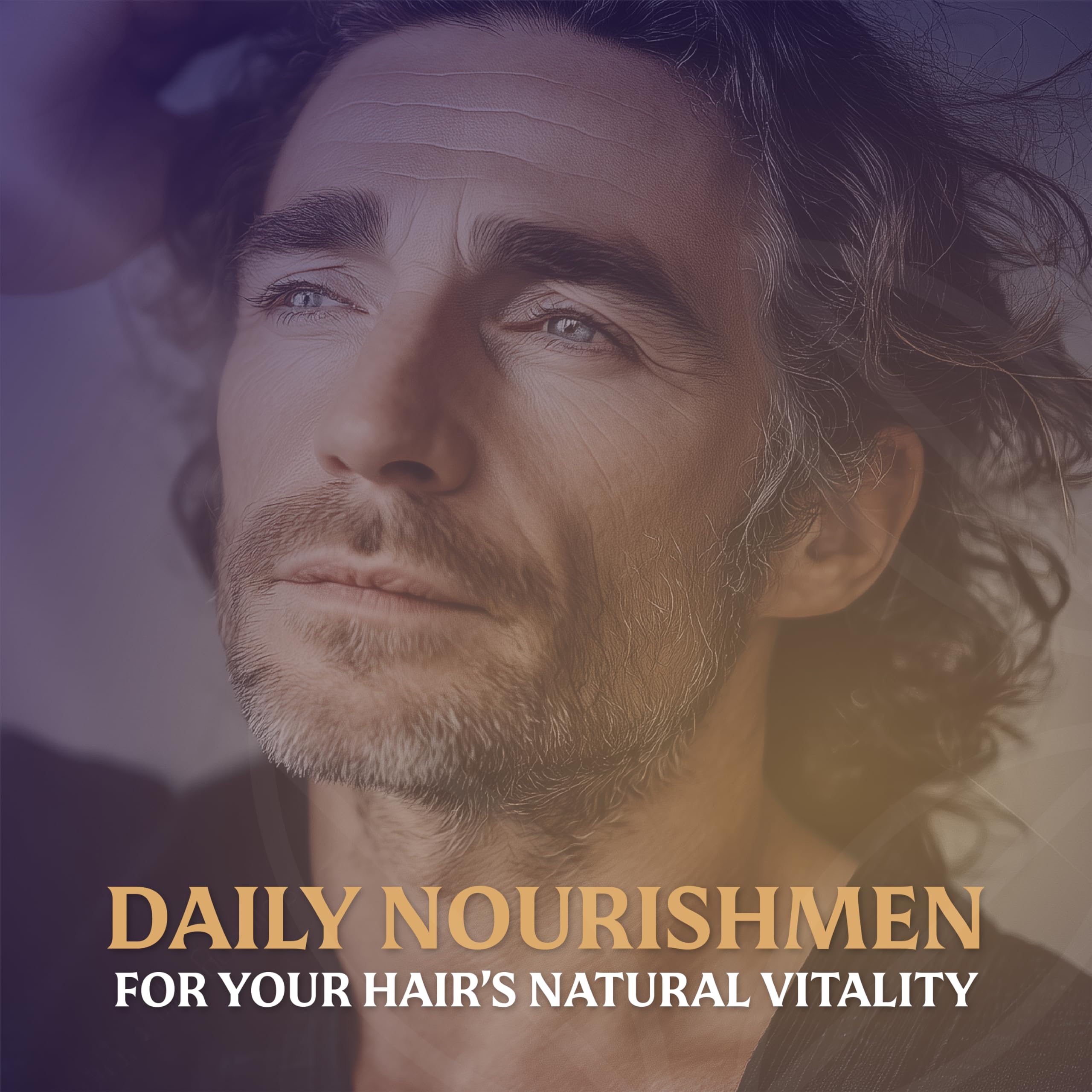 EVERFAITH Hair Formula Plus diversified ingredient panel iconography for nutrition.