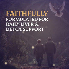 EVERFAITH Livergy label front communicates non-GMO, gluten-free status.