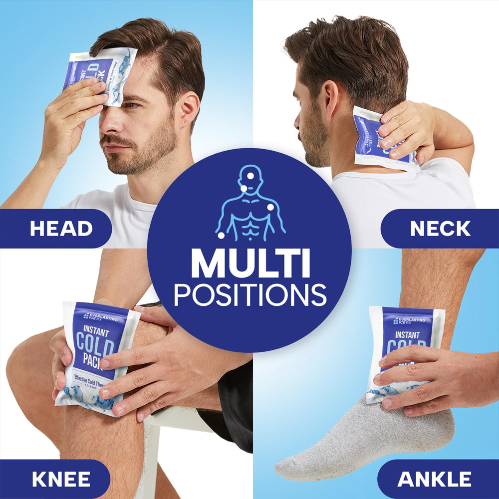 Everlasting Ice RX compact first-aid ice pack fits handy kits for quick cooldowns.