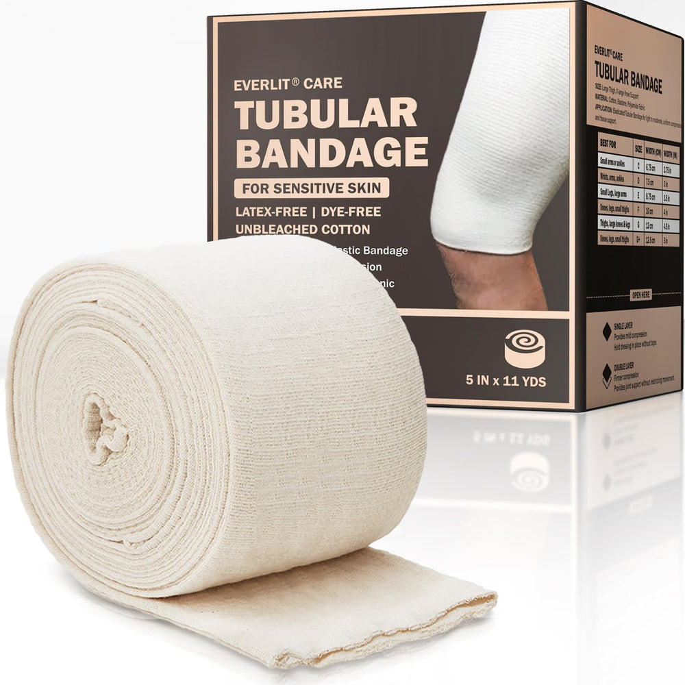 EVERLIT 560D cotton blend bandage demonstrates breathable fabric for all-day comfort