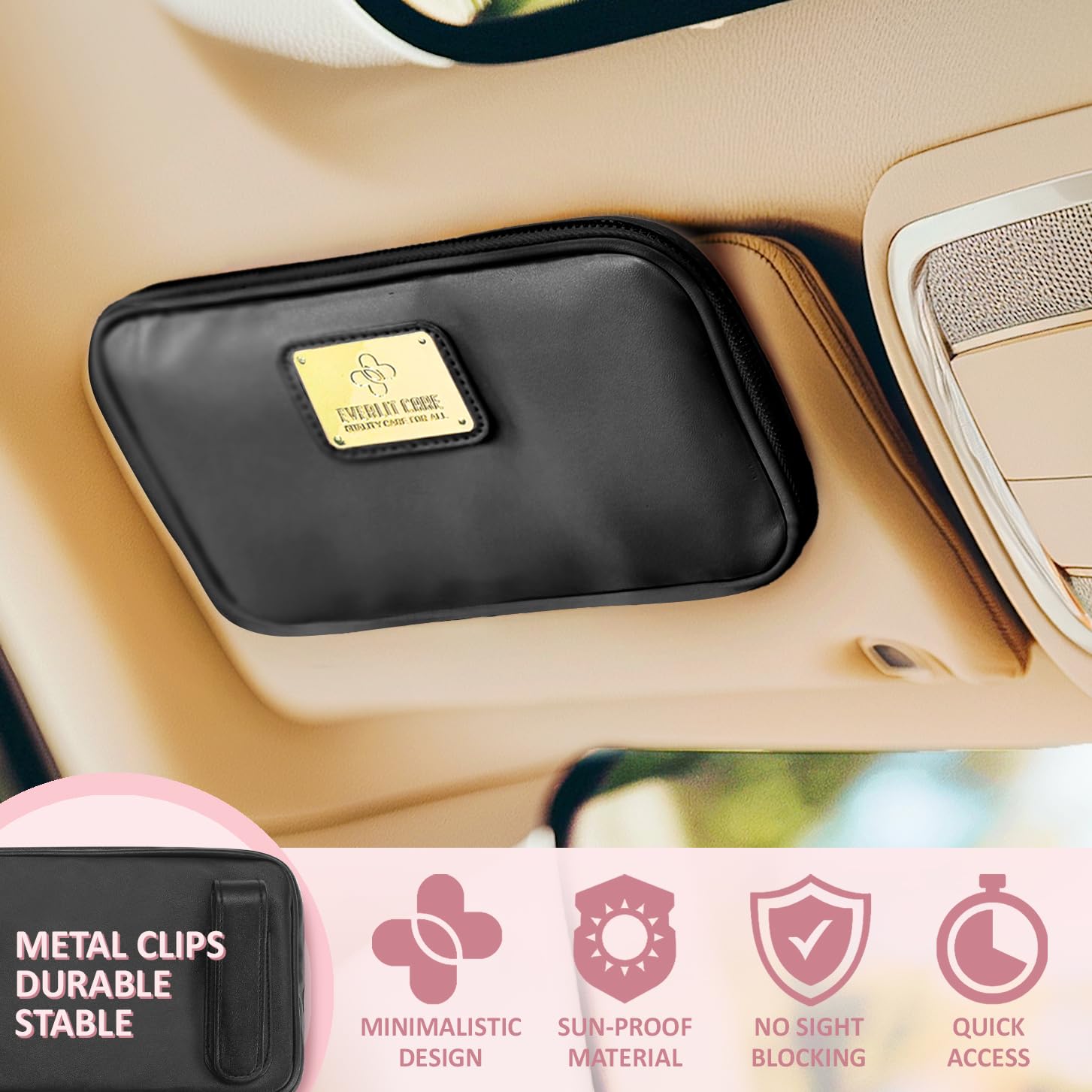 Everlit Care car first-aid kit includes disposable urine bag for comfort during delays.