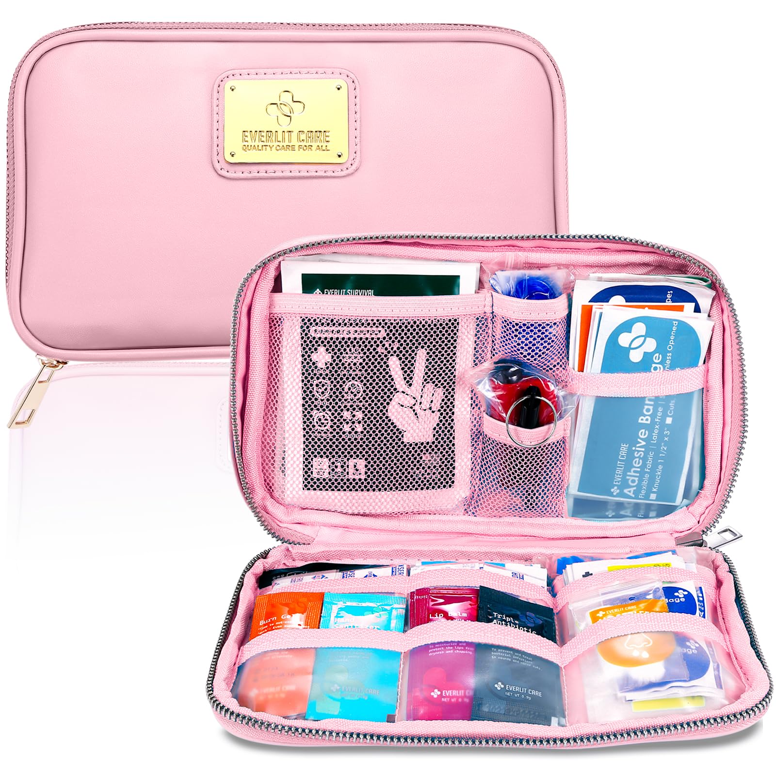 EVERLIT CARE family road trip safety kit promotes calm journeys.