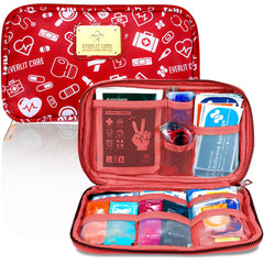 EVERLIT CARE first-aid-kit-wallet-design blends style with travel-ready storage.