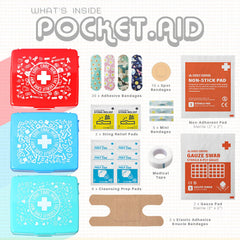 EVERLIT CARE PocketAid D-ring mount enables hands-free access during hikes