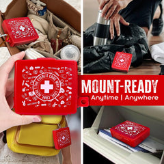 EVERLIT CARE PocketAid shell stays protected in rain and rough travel