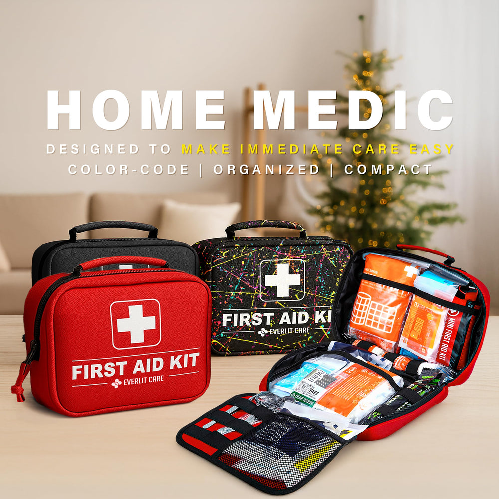 EVERLIT CARE compact kit kept in car for emergencies