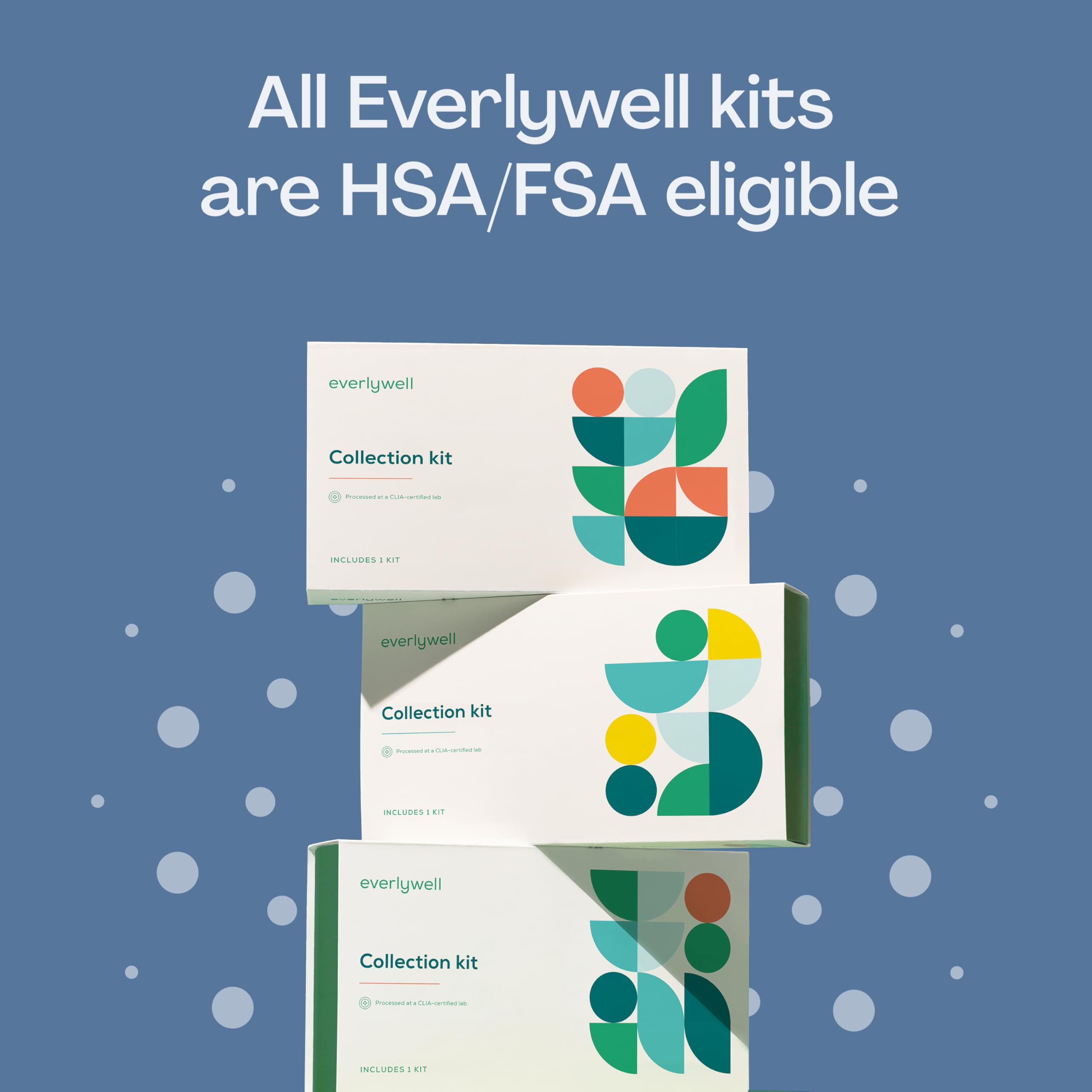Everlywell kit designed for adults 18 plus