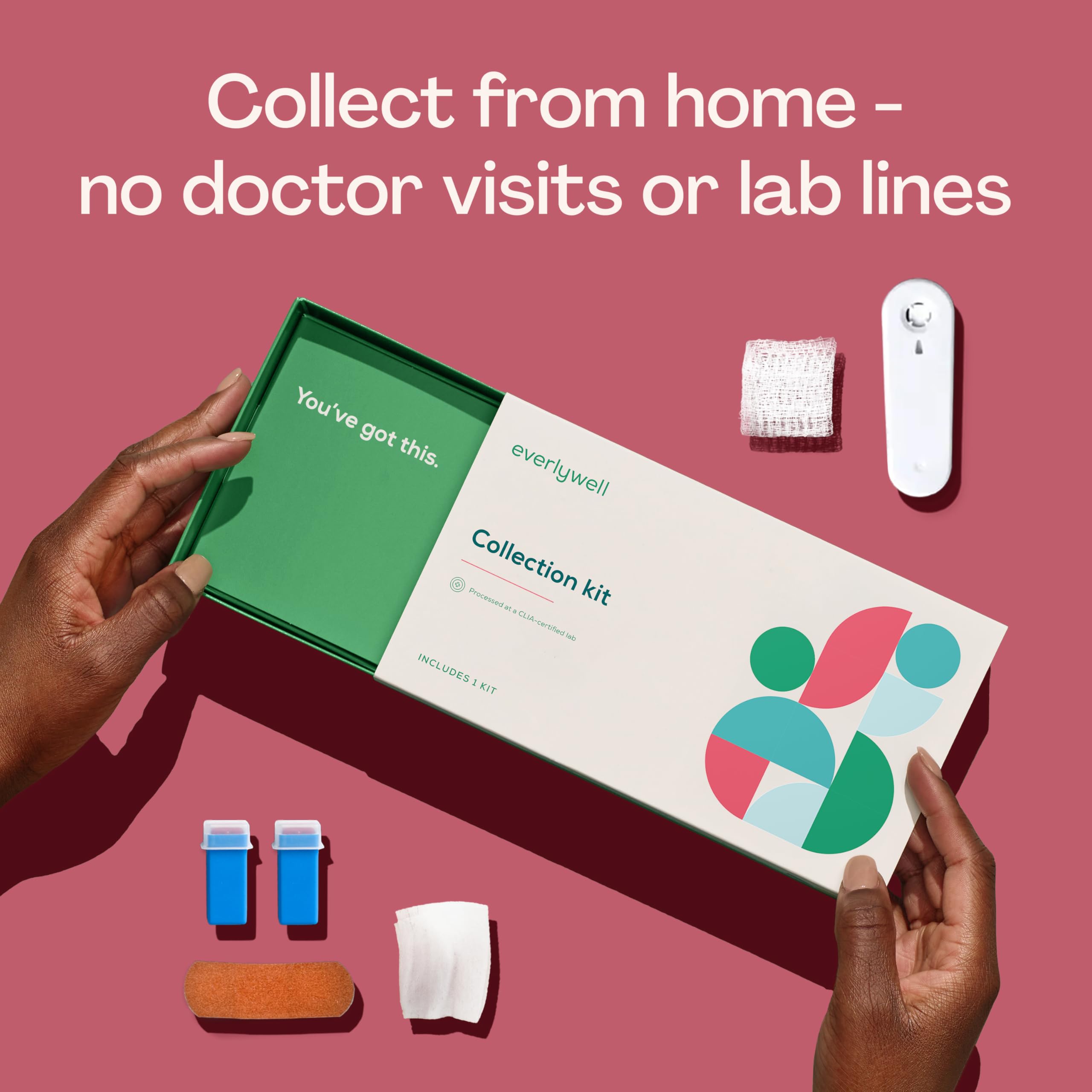Everlywell at home urine collection demonstrates easy non clinic sampling