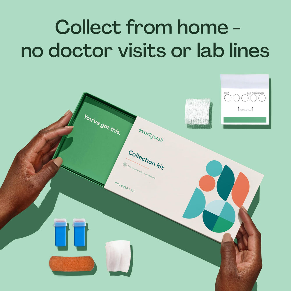 At‑home urine collection by Everlywell kit for convenient testing