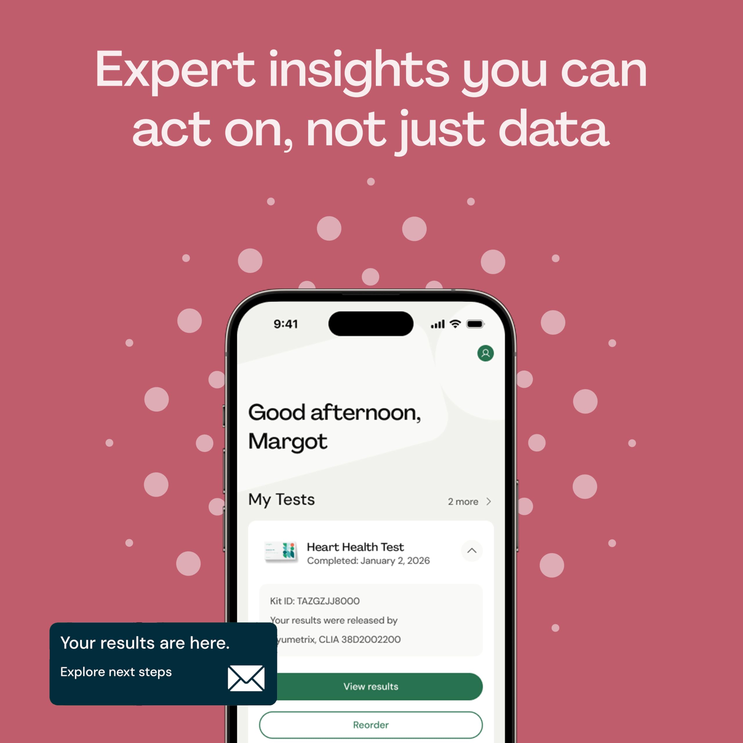 Everlywell CLIA certified lab logo signifying trusted, standards-backed analysis