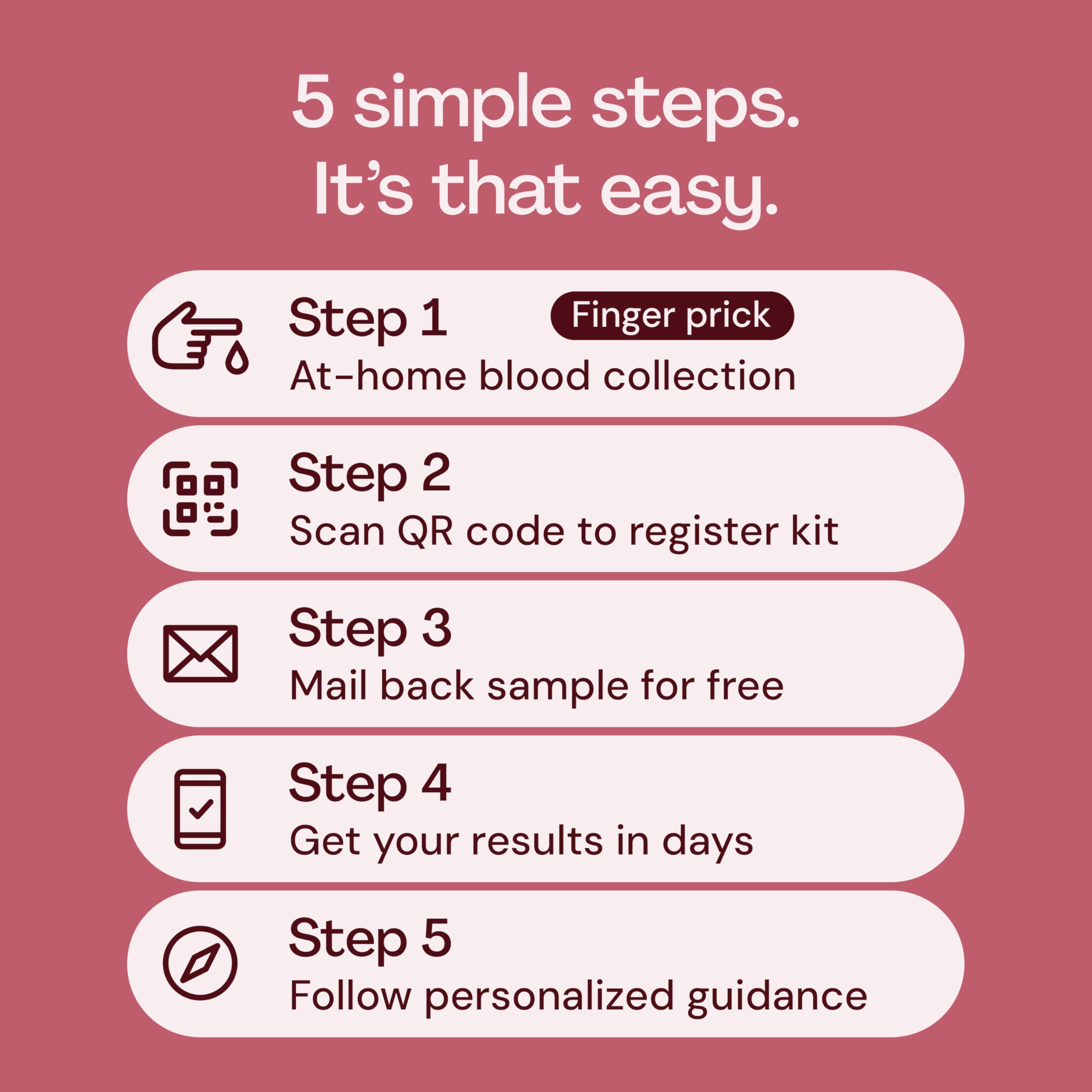 Everlywell digital results dashboard ready for quick interpretation of health data