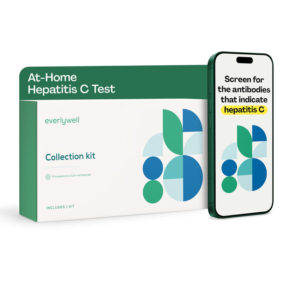Everlywell hepatitis C test kit collection for discreet home use